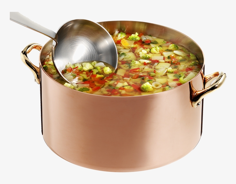 Garden Vegetable Soup - Cookware And Bakeware, transparent png download