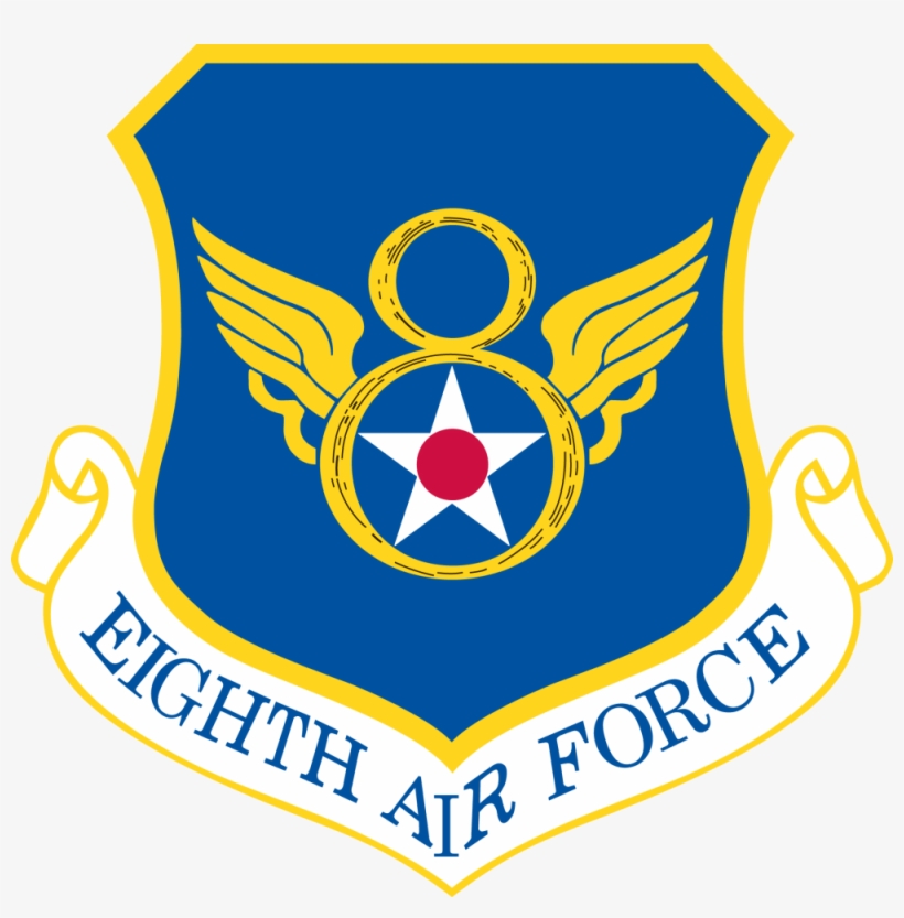 Eighth Air Force - 8th Air Force Emblem, transparent png download