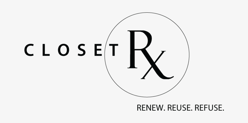 Closet Rx Logo Black3 - Closet, transparent png download
