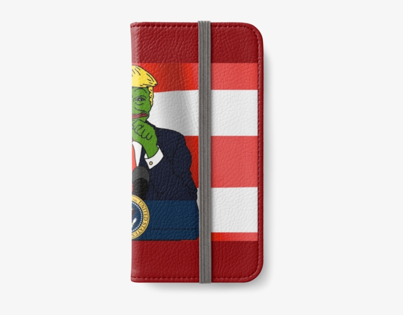 President Donald 'pepe' Trump The Smug Frog - Pepe Trump Sticker, transparent png download