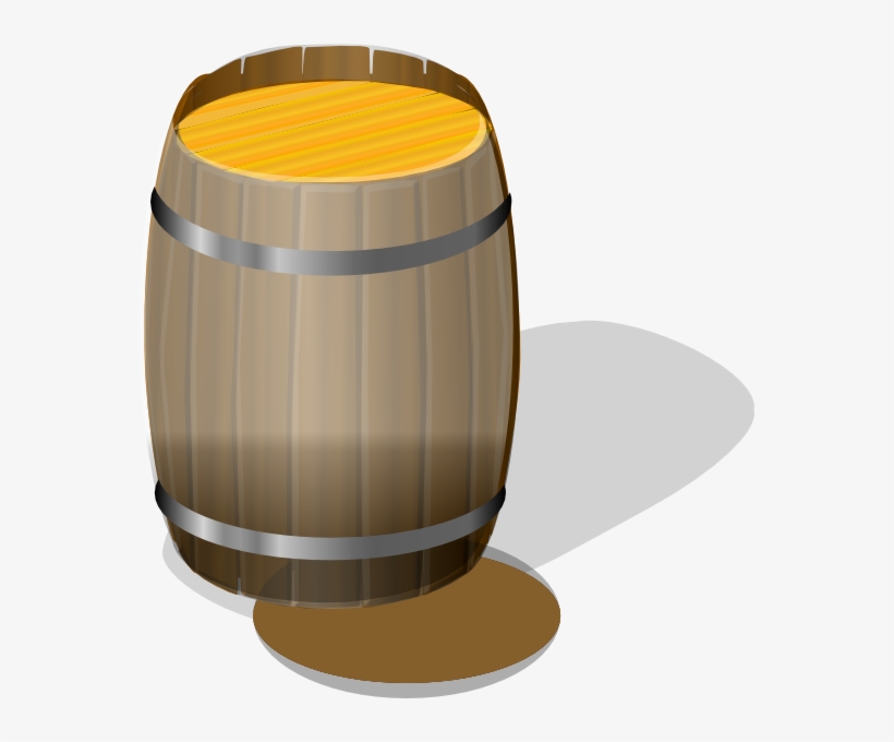Wooden Barrel Svg Clip Arts 564 X 600 Px, transparent png download