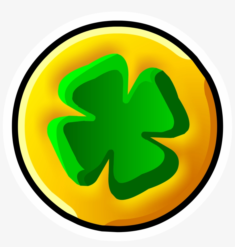 Lucky Coin Pin Icon - Lucky Coin Png, transparent png download