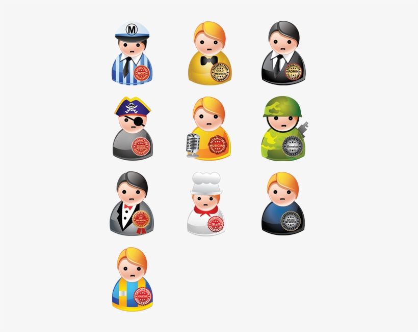 Search - Community Rank Icons, transparent png download