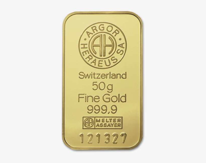 Most Popular Gold Bar Brands - Argor Heraeus, transparent png download
