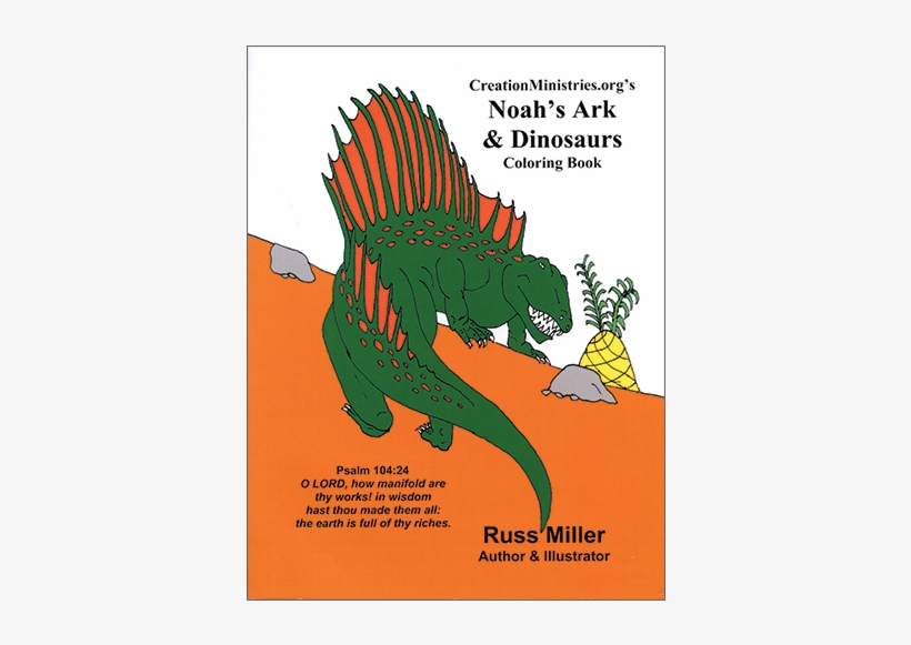 Previous - Next - Noahs Ark Coloring With Dinosaur, transparent png download
