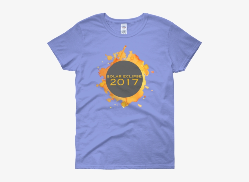 2017 Solar Eclipse Watercolor Burst - Dwight Schrute On A T Shirt, transparent png download