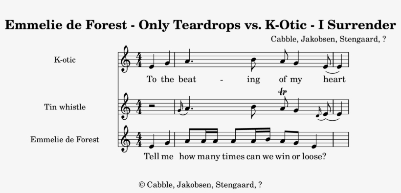 Onlyteardrops - Only Teardrops Tin Whistle, transparent png download