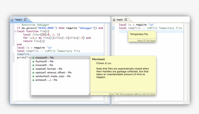 Typing A Variable Allow To Have Auto-completion On - Portable Network ...