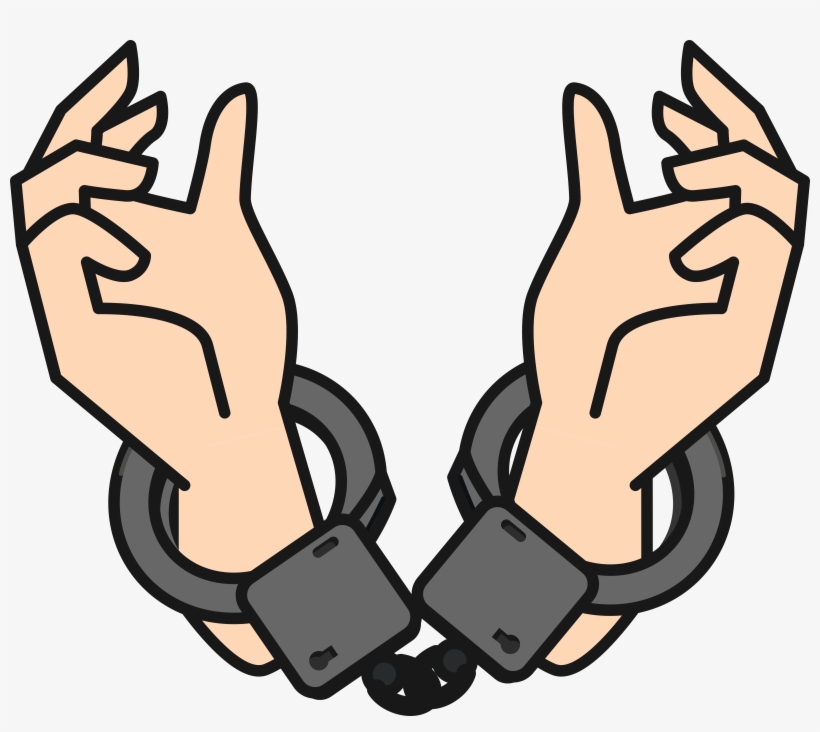 Svg Stock Big Image Png - Hand In Cuffs Png, transparent png download