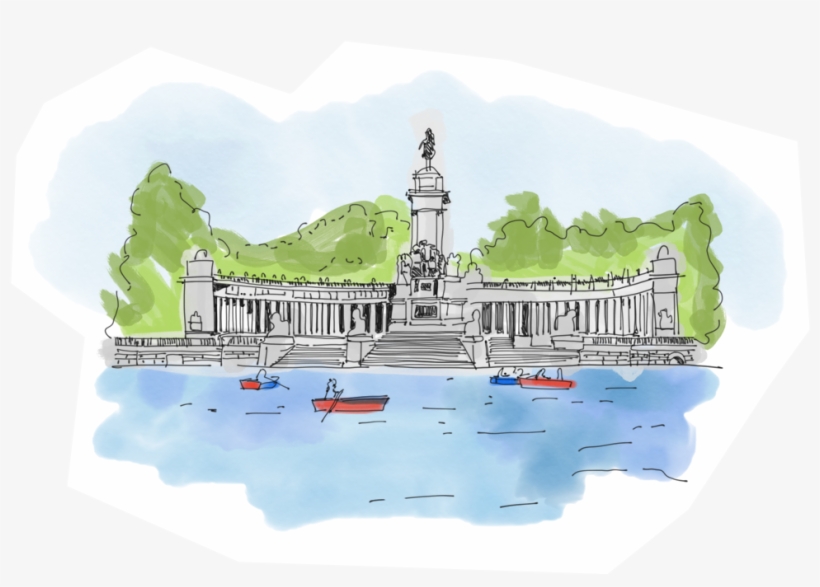 Retiro Park Is Our Little Madrid's “central Park” - Creative Arts, transparent png download
