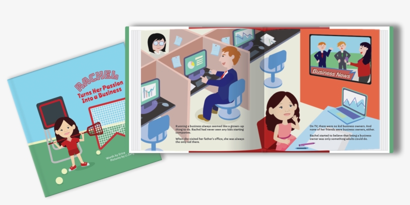 “rachel Turns Her Passion Into A Business” Special - Ebook Rachel Turns Her Passion Into Business, transparent png download