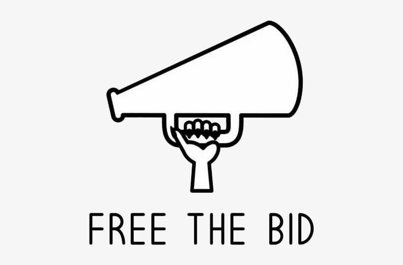 Free The Bid - Free The Bid Logo, transparent png download