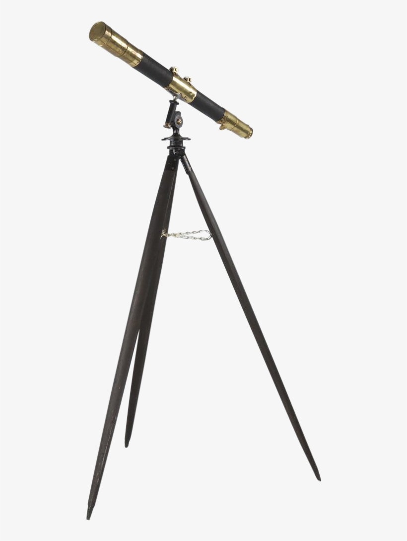 Tripod Telescopes Zoom Lens Sculpture Transprent Png - Telescope, transparent png download