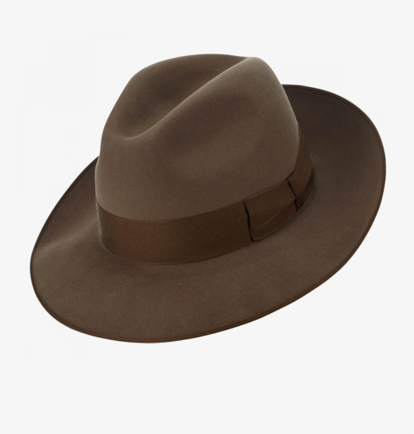 Khaki St James's Felt Fedora - Lock & Co. Hatters Khaki St James Felt Fedora, transparent png download