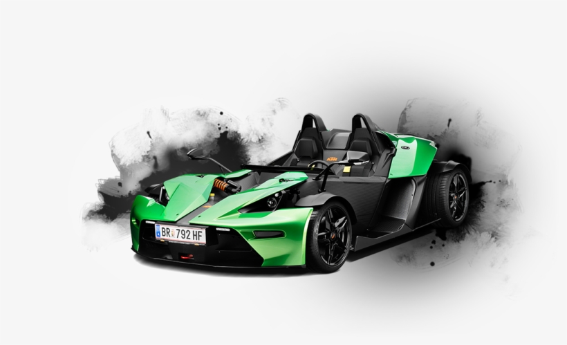 Ktm X-bow R Green Front Angle - Green Bow On Cars, transparent png download