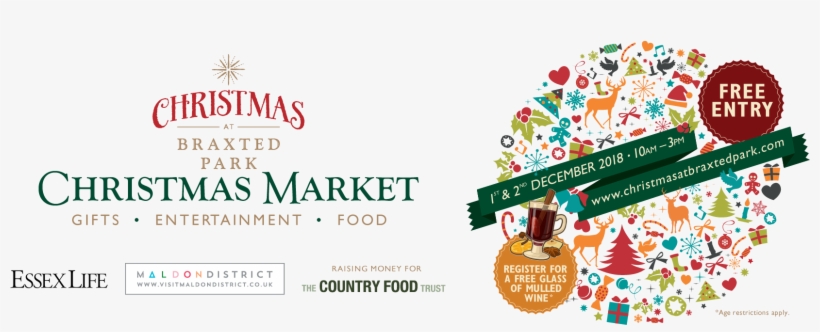 Christmas Market At Braxted Park - Great Braxted, transparent png download