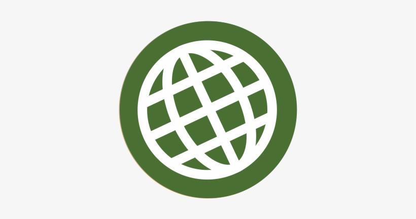 Free Icons Png - Global Icon Green, transparent png download