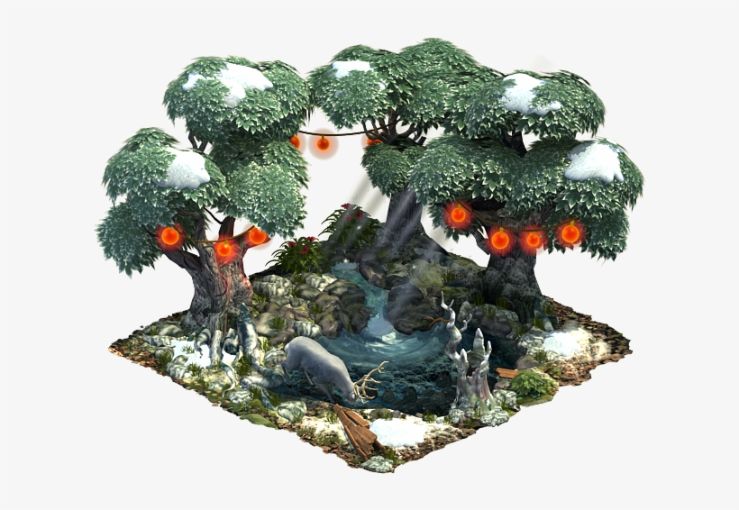 Lampion Winter Pond - Pond, transparent png download