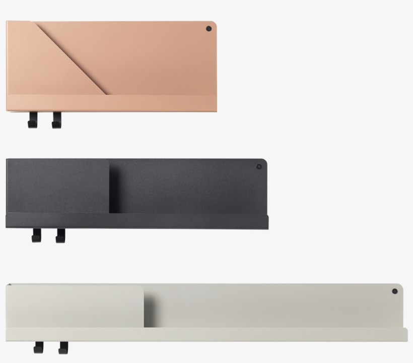 Folded Shelves - Muuto Folded Shelf, transparent png download