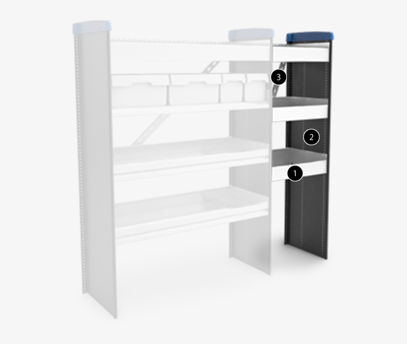 Shelf Staxx Standard Features - Van, transparent png download