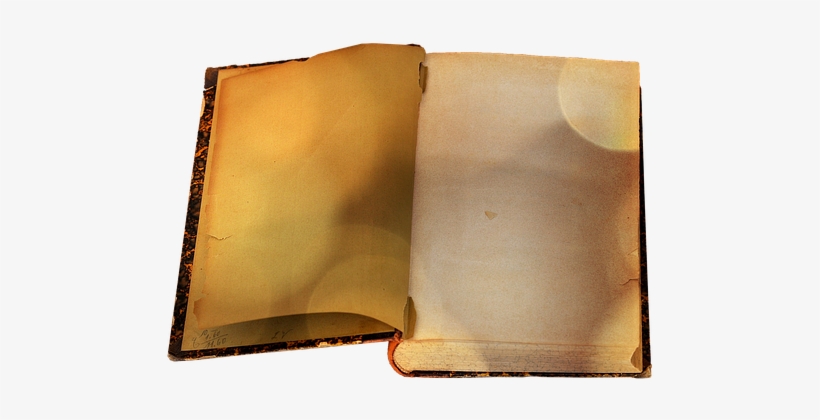Old Books Book Exemption Lying Open Open B - Libro Antiguo Abierto Png, transparent png download