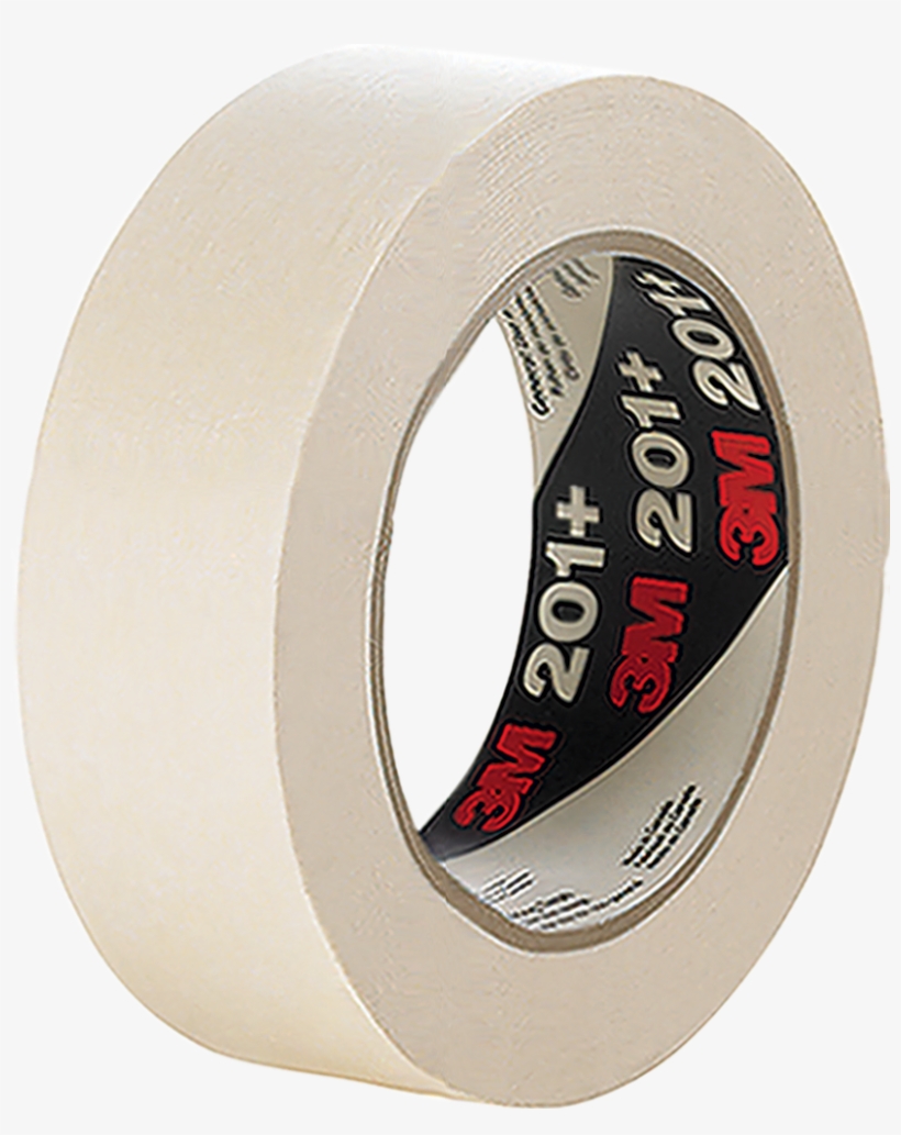 3m 201 Masking Tape, transparent png download