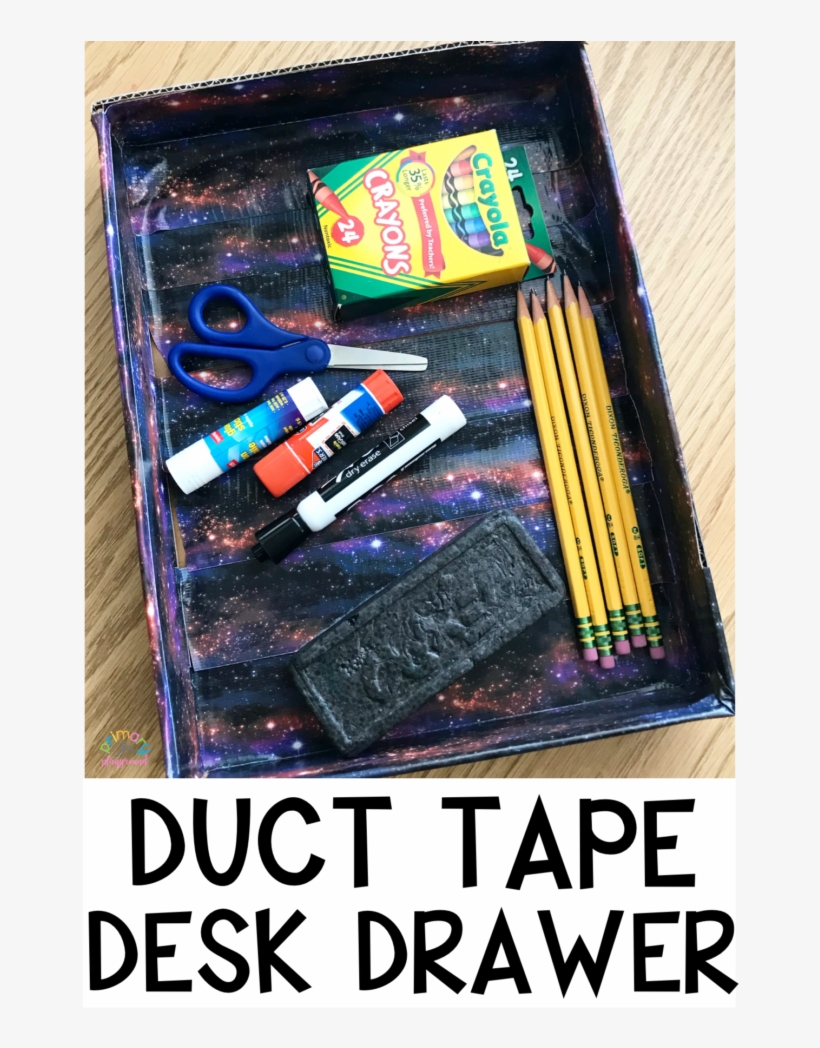 Duct Tape Desk Drawer - Poster, transparent png download