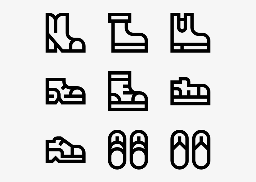 Footwear - Free Bathroom Icon Png, transparent png download