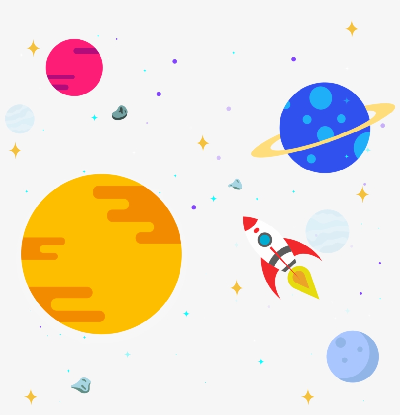 Clip Free Solar System Planets At Getdrawings Com Free - Solar System Space Clipart, transparent png download