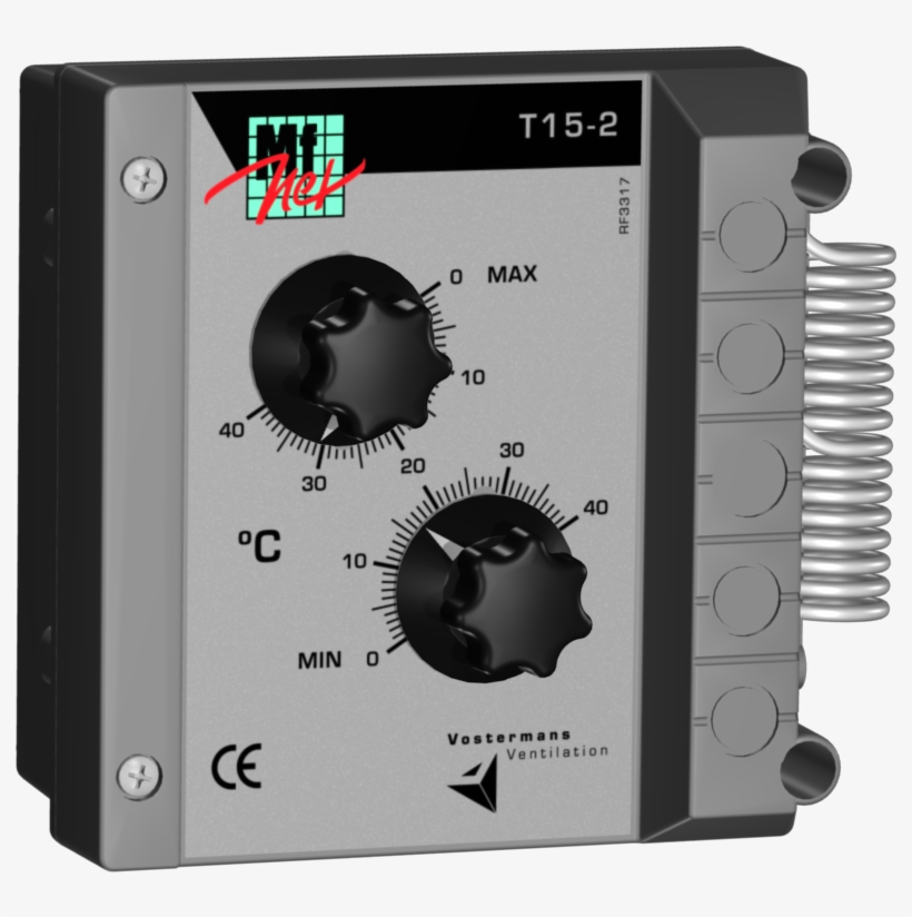 T15-2 Multifan Thermostat - Multifan T15-2 Thermostat, Two Speed, transparent png download