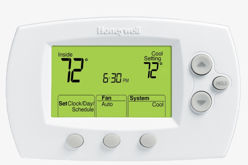 Honeywell, Wi-fi Focus Pro 6000 Thermostat - Honeywell Programmable Thermostat, transparent png download