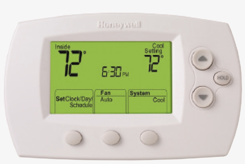 Honeywell Thermostats - Honeywell Programmable Thermostat, transparent png download