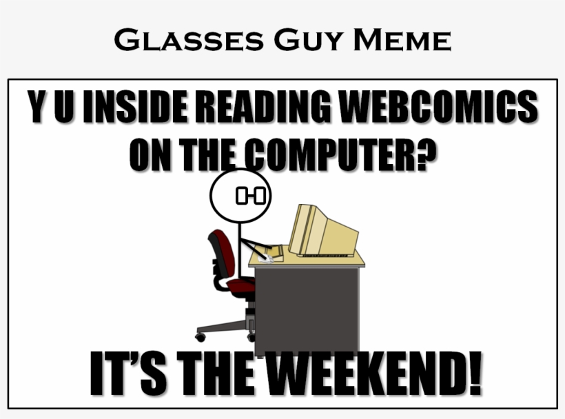 Glasses Guy Meme - Australian Beef, transparent png download