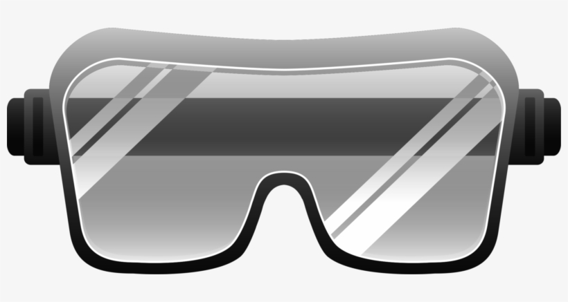 Freeuse Download Eye Protection Clip Art Transprent - Clip Art Safety Goggles, transparent png download
