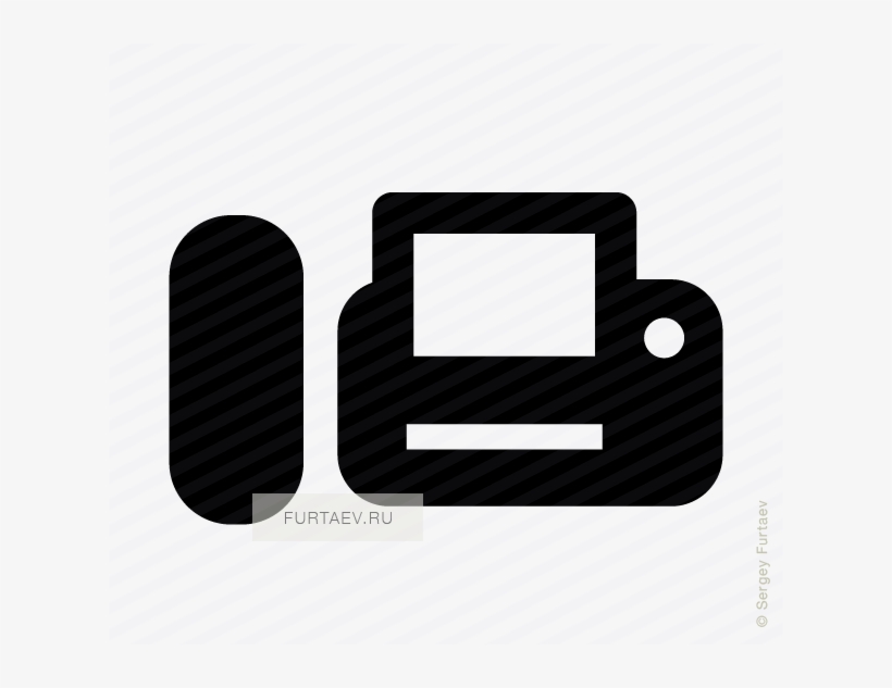 Icon Of Machine With Png Free Stock - Mobile Email Signature Icon, transparent png download