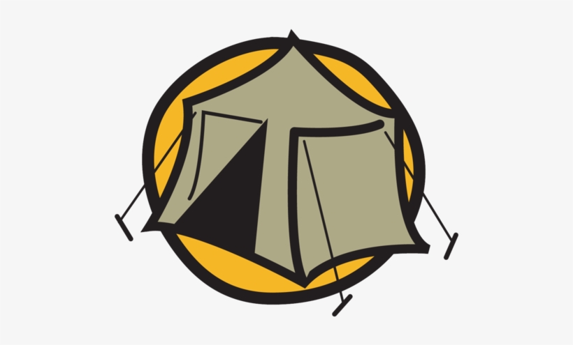 Camping Tent Roundlet - Camping Clip Art, transparent png download