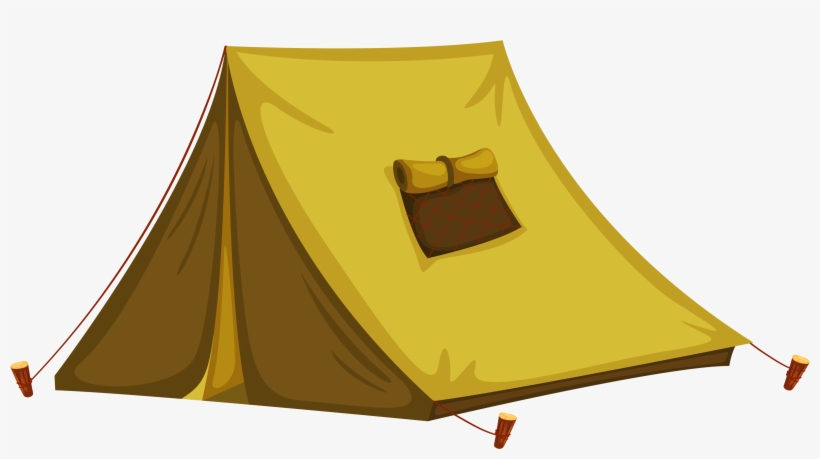 Camp Png - Tent Camping Clip Art, transparent png download