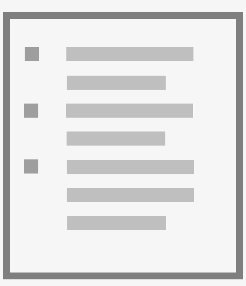 Open - List Png, transparent png download