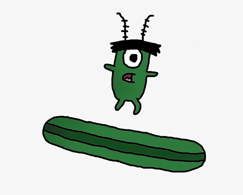 Plankton Snowboard - Planktron Png, transparent png download