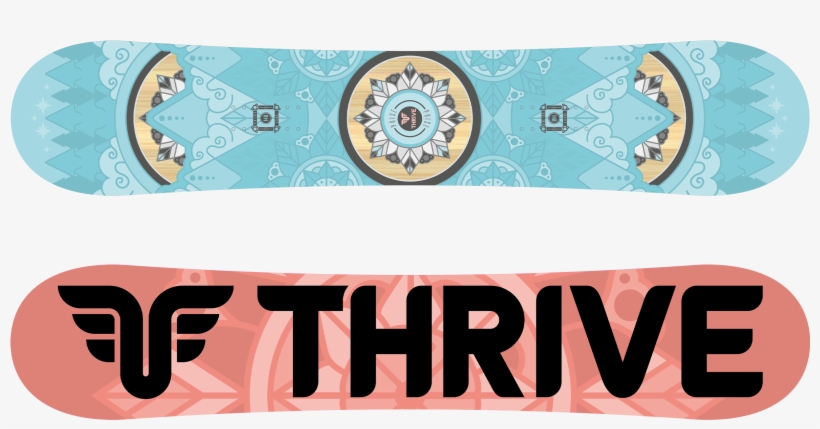 Poise Snowboard - Skateboard Deck, transparent png download