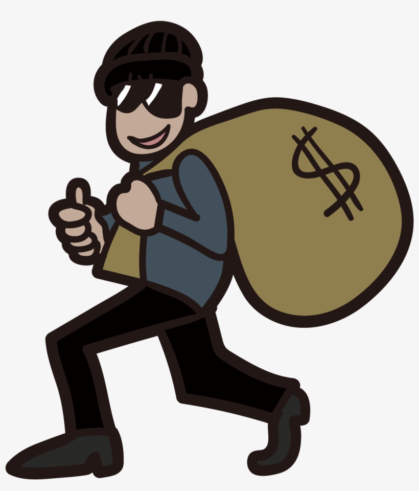 Robber Vector, transparent png download