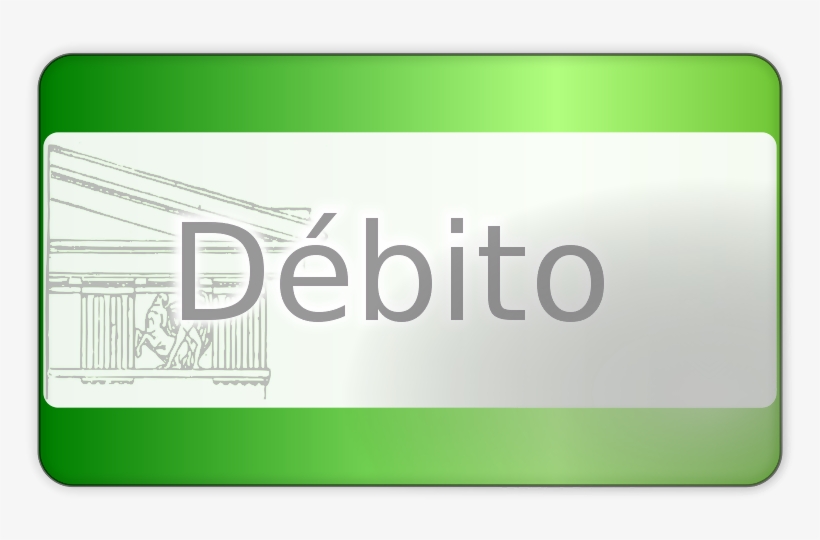 Debit Card Icon - Iconos De Tarjeta De Debito, transparent png download