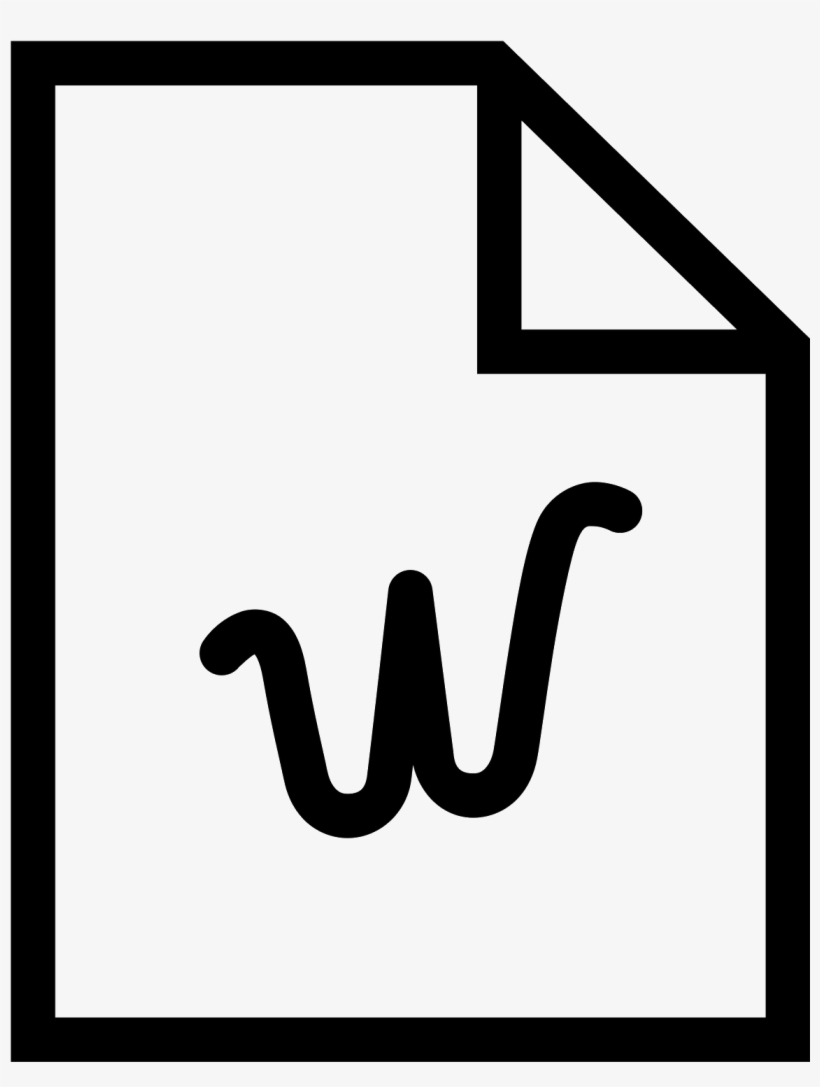 The Icon Is For A Document That Is Stored As A File - Document Icon Png, transparent png download