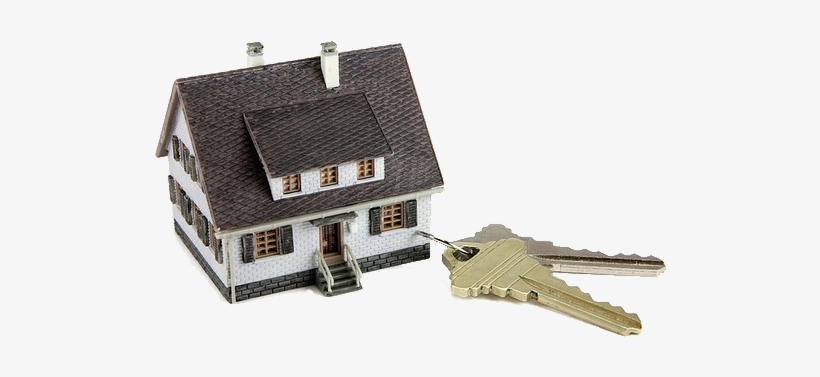 House Key Png - House On White Background, transparent png download