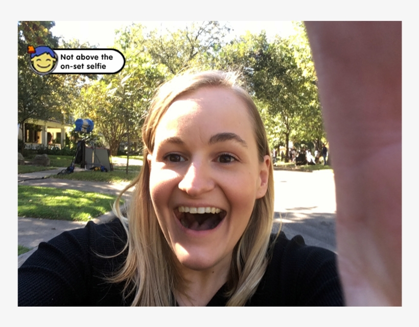 On Set Selfie - Portable Network Graphics, transparent png download
