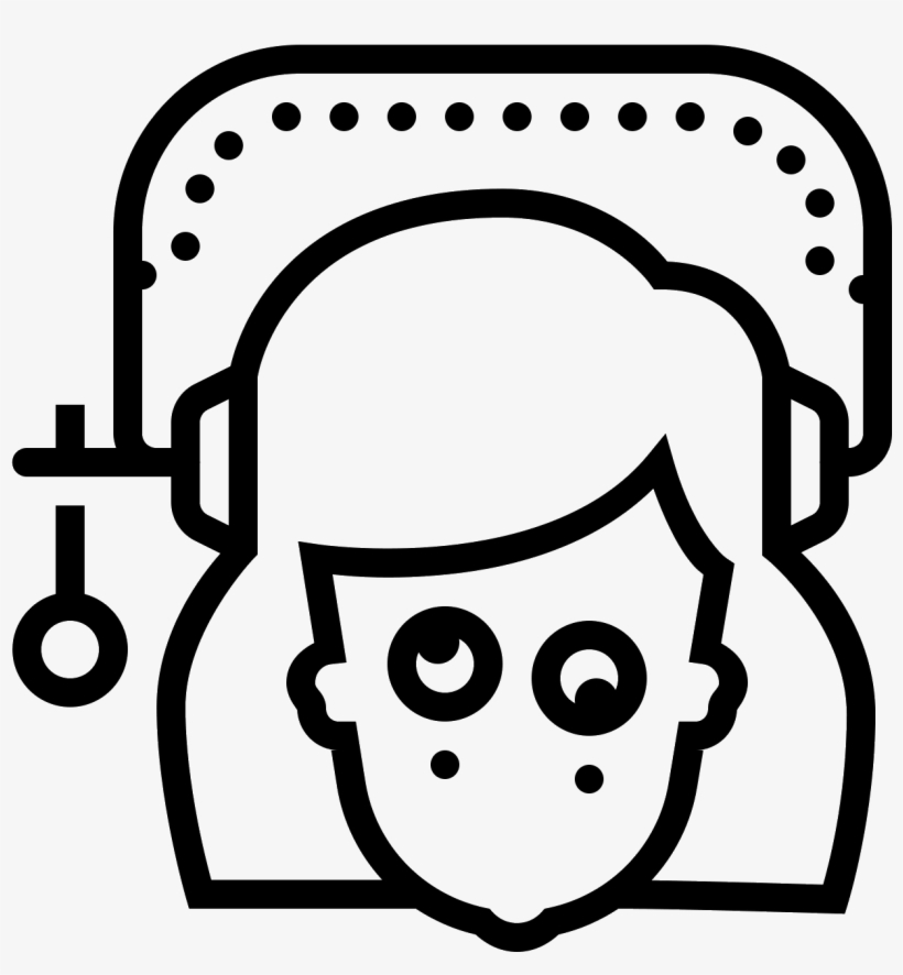 Under Pressure Female Icon - Line Art, transparent png download