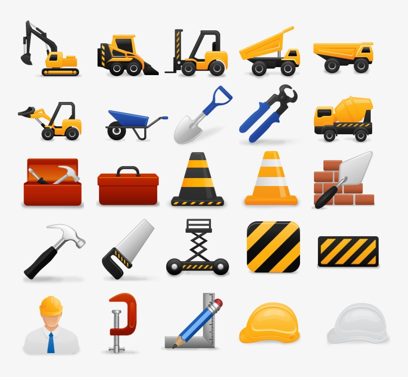 Download Construction Icons - Construction Icon Free | Transparent PNG ...