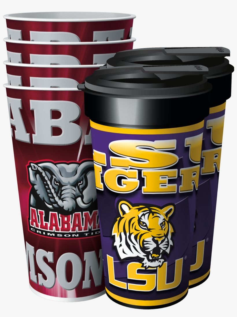 College 3d Tumblers - Linen World Louisiana State University Tigers Ncaa, transparent png download