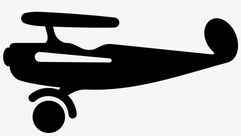 Old Aeroplane Flying Comments - Old Aircraft Icon Png, transparent png download