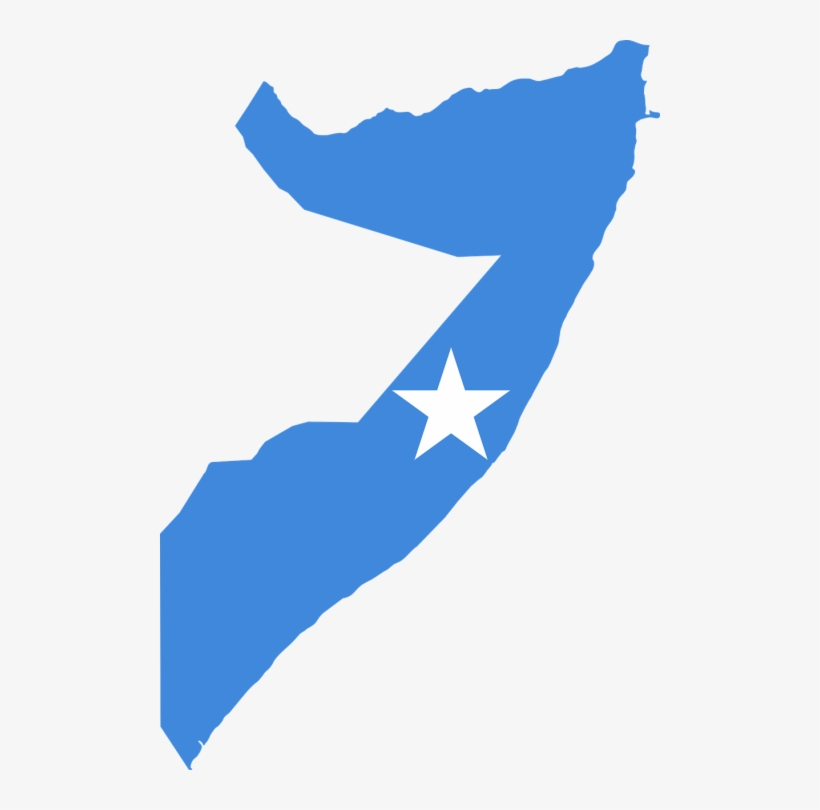 Somali Map Flag Png, transparent png download